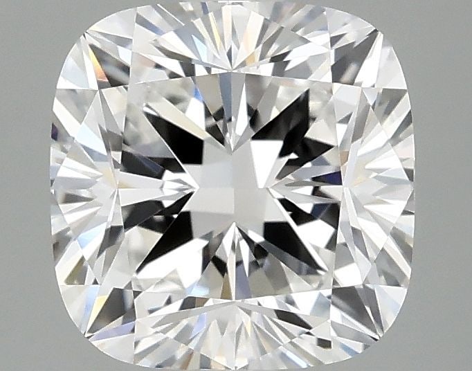 Loose Diamond - CUSHION MODIFIED 2.39ct E VVS2: Loose Diamond - CUSHION MODIFIED 2.39ct E VVS2 Source: This is a real non-mined Diamond that has been grown in a lab Shape: CUSHION MODIFIED Carats: 2.39 Color: E Clarity: VVS2 Certification: IGI Vide