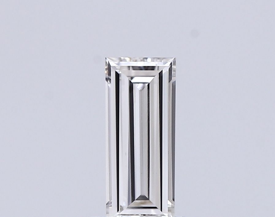 Loose Diamond - BAGUETTE 0.5ct D VVS2: Loose Diamond - BAGUETTE 0.5ct D VVS2 Source: This is a real non-mined Diamond that has been grown in a lab Shape: BAGUETTE Carats: 0.5 Color: D Clarity: VVS2 Certification: NONE Video: