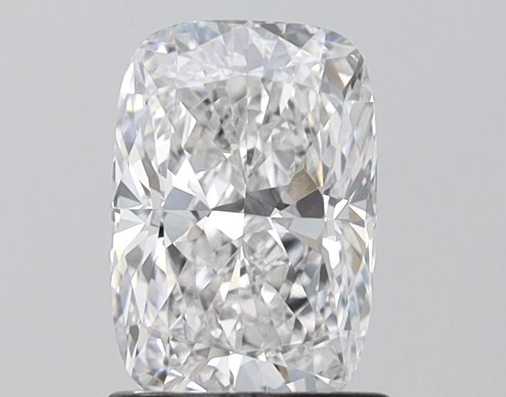 Loose Diamond - CUSHION BRILLIANT 1.29ct D VVS2: Loose Diamond - CUSHION BRILLIANT 1.29ct D VVS2 Source: This is a real non-mined Diamond that has been grown in a lab Shape: CUSHION BRILLIANT Carats: 1.29 Color: D Clarity: VVS2 Certification: IGI Vi