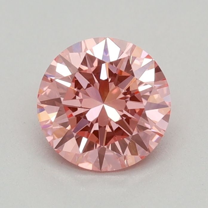Loose Diamond - ROUND 0.4ct Fancy Vivid Pink VS1: Loose Diamond - ROUND 0.4ct Fancy Vivid Pink VS1 Source: This is a real non-mined Diamond that has been grown in a lab Shape: ROUND Carats: 0.4 Color: Fancy Vivid Pink Certification: IGI Video: