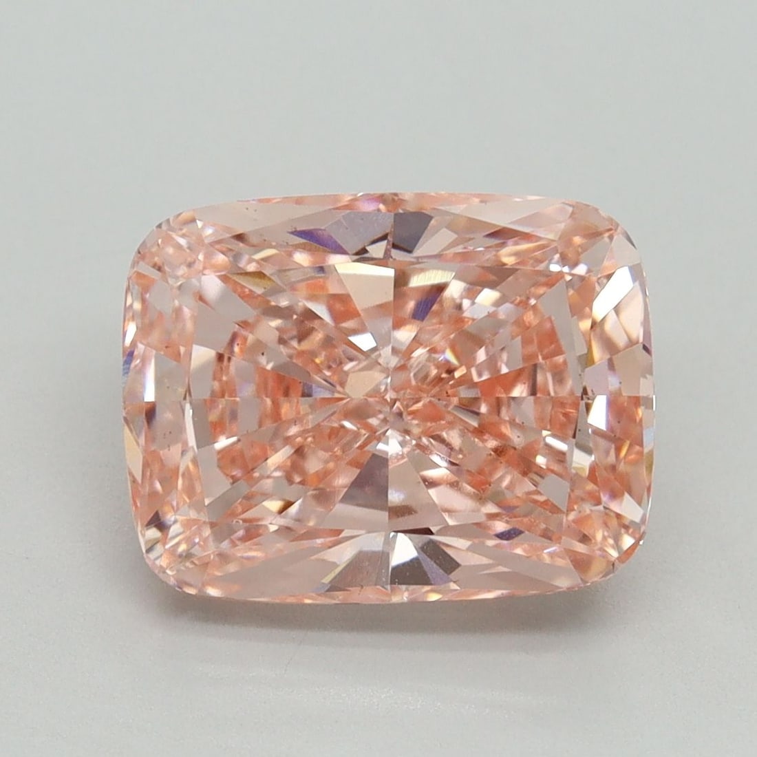 Loose Diamond - CUSHION MODIFIED 4.01ct Fancy Vivid Pink VS2: Loose Diamond - CUSHION MODIFIED 4.01ct Fancy Vivid Pink VS2 Source: This is a real non-mined Diamond that has been grown in a lab Shape: CUSHION MODIFIED Carats: 4.01 Color: Fancy Vivid Pink