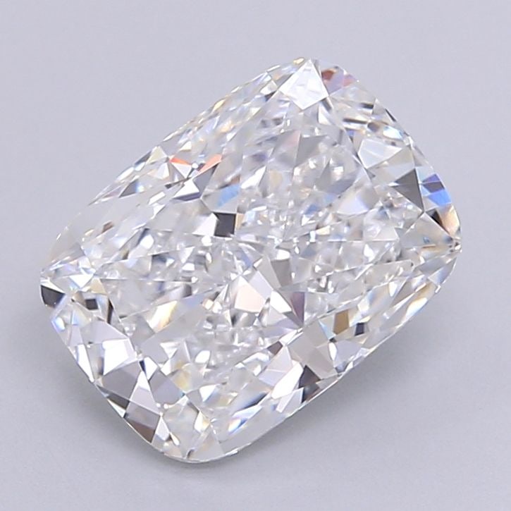 Loose Diamond - CUSHION MODIFIED 2.71ct D VVS2: Loose Diamond - CUSHION MODIFIED 2.71ct D VVS2 Source: This is a real non-mined Diamond that has been grown in a lab Shape: CUSHION MODIFIED Carats: 2.71 Color: D Clarity: VVS2 Certification: IGI Vide