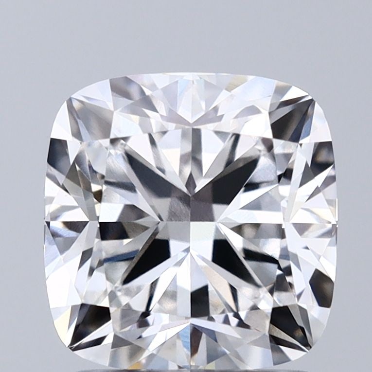 Loose Diamond - CUSHION BRILLIANT 2.05ct E VVS2: Loose Diamond - CUSHION BRILLIANT 2.05ct E VVS2 Source: This is a real non-mined Diamond that has been grown in a lab Shape: CUSHION BRILLIANT Carats: 2.05 Color: E Clarity: VVS2 Certification: IGI Vi