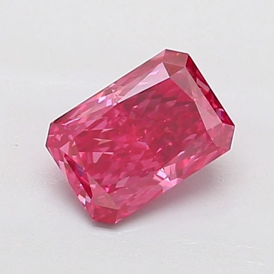 Loose Diamond - RADIANT 1.18ct Fancy Vivid Pink VS2: Loose Diamond - RADIANT 1.18ct Fancy Vivid Pink VS2 Source: This is a real non-mined Diamond that has been grown in a lab Shape: RADIANT Carats: 1.18 Color: Fancy Vivid Pink Certification: IGI Video: