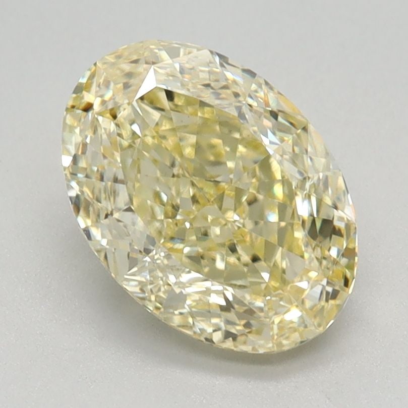Loose Diamond - OVAL 1.5ct Fancy Yellow VS1: Loose Diamond - OVAL 1.5ct Fancy Yellow VS1 Source: This is a real non-mined Diamond that has been grown in a lab Shape: OVAL Carats: 1.5 Color: Fancy Yellow Certification: IGI Video: