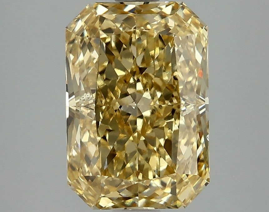 Loose Diamond - RADIANT 2.97ct Fancy Intense Yellow VS2: Loose Diamond - RADIANT 2.97ct Fancy Intense Yellow VS2 Source: This is a real non-mined Diamond that has been grown in a lab Shape: RADIANT Carats: 2.97 Color: Fancy Intense Yellow Certification: IGI