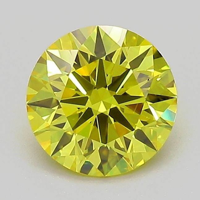Ideal Loose Diamond - ROUND 1.22ct Fancy Vivid Yellow VVS2: Ideal Loose Diamond - ROUND 1.22ct Fancy Vivid Yellow VVS2 Source: This is a real non-mined Diamond that has been grown in a lab Shape: ROUND Carats: 1.22 Color: Fancy Vivid Yellow Certification: IGI 