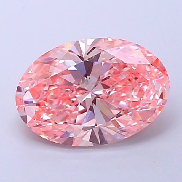Loose Diamond - OVAL 2.04ct Fancy Vivid Pink VS1: Loose Diamond - OVAL 2.04ct Fancy Vivid Pink VS1 Source: This is a real non-mined Diamond that has been grown in a lab Shape: OVAL Carats: 2.04 Color: Fancy Vivid Pink Certification: IGI Video: Video