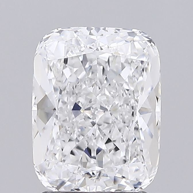Loose Diamond - CUSHION BRILLIANT 2.38ct E VVS2: Loose Diamond - CUSHION BRILLIANT 2.38ct E VVS2 Source: This is a real non-mined Diamond that has been grown in a lab Shape: CUSHION BRILLIANT Carats: 2.38 Color: E Clarity: VVS2 Certification: GIA