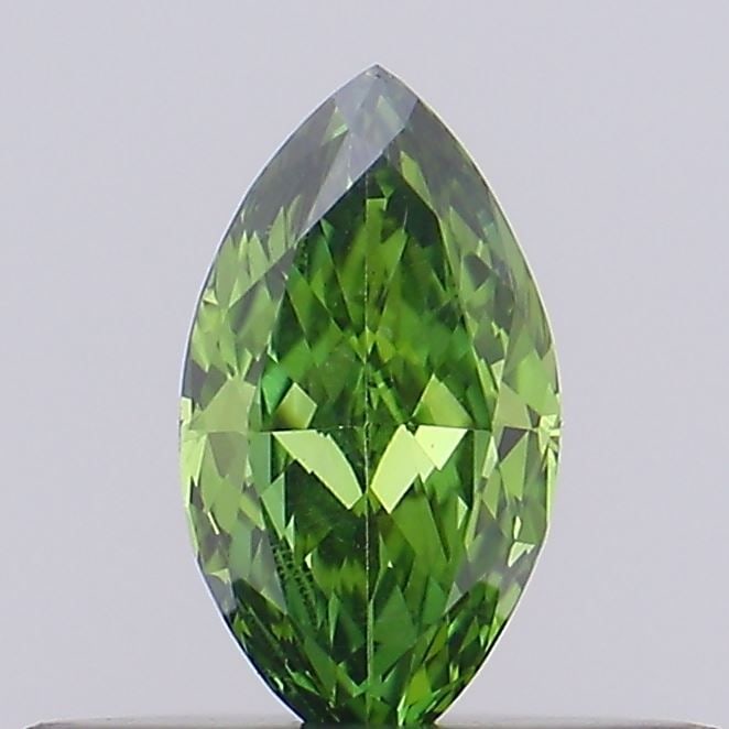 Loose Diamond - MARQUISE 0.2ct Fancy Vivid Green VS1: Loose Diamond - MARQUISE 0.2ct Fancy Vivid Green VS1 Source: This is a real non-mined Diamond that has been grown in a lab Shape: MARQUISE Carats: 0.2 Color: Fancy Vivid Green Certification: IGI Video