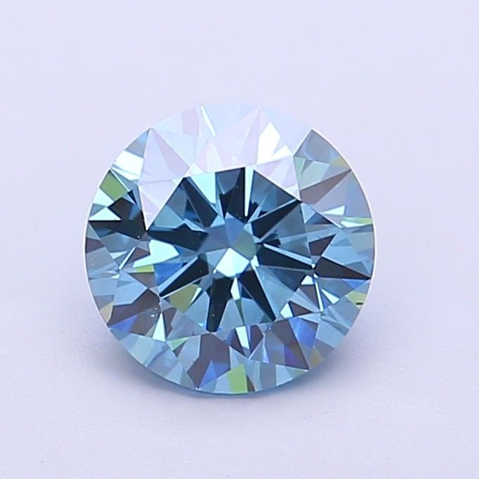 Ideal Loose Diamond - ROUND 1.35ct Fancy Vivid Blue VS1: Ideal Loose Diamond - ROUND 1.35ct Fancy Vivid Blue VS1 Source: This is a real non-mined Diamond that has been grown in a lab Shape: ROUND Carats: 1.35 Color: Fancy Vivid Blue Certification: IGI Video