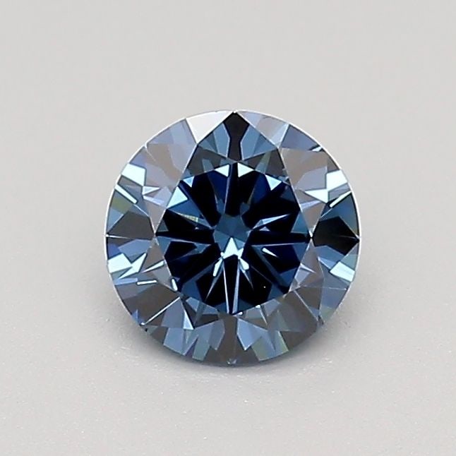 Loose Diamond - ROUND 0.5ct Fancy Deep Blue VS1: Loose Diamond - ROUND 0.5ct Fancy Deep Blue VS1 Source: This is a real non-mined Diamond that has been grown in a lab Shape: ROUND Carats: 0.5 Color: Fancy Deep Blue Certification: IGI Video: