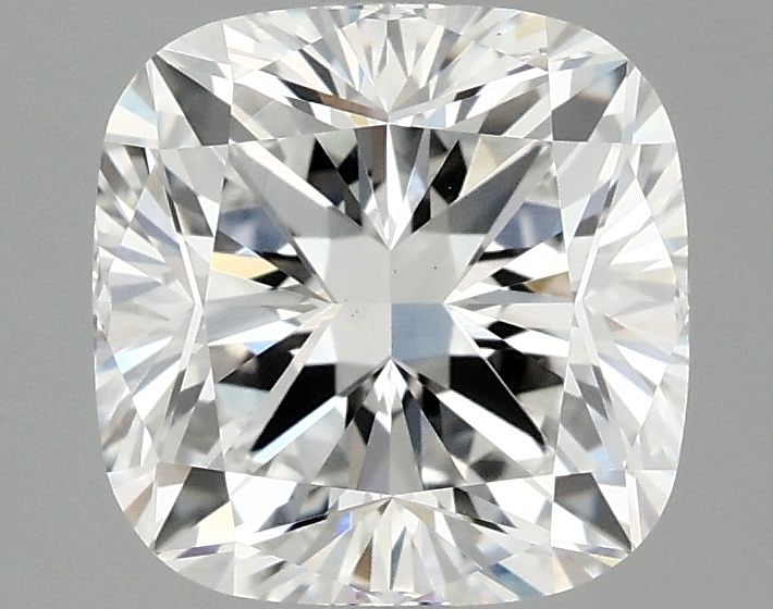 Loose Diamond - CUSHION MODIFIED 2.32ct E VVS2: Loose Diamond - CUSHION MODIFIED 2.32ct E VVS2 Source: This is a real non-mined Diamond that has been grown in a lab Shape: CUSHION MODIFIED Carats: 2.32 Color: E Clarity: VVS2 Certification: IGI Vide