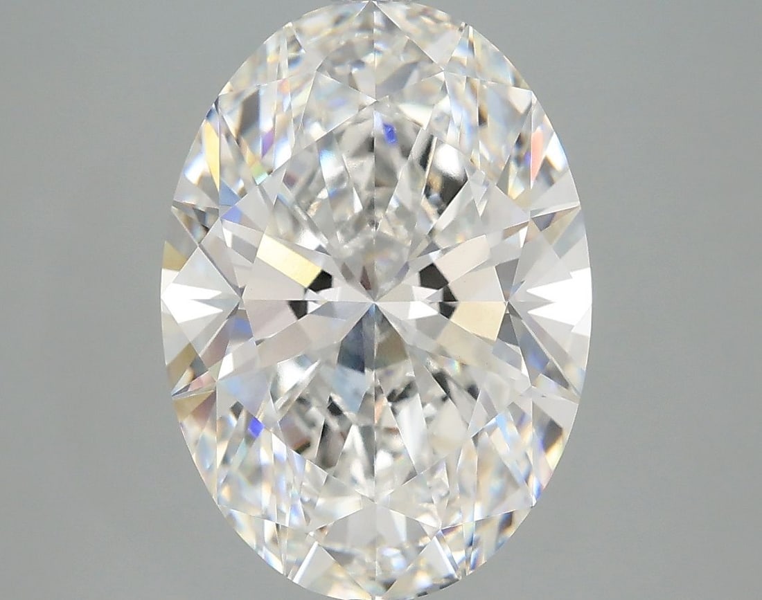 Loose Diamond - OVAL 5.03ct E VVS2: Loose Diamond - OVAL 5.03ct E VVS2 Source: This is a real non-mined Diamond that has been grown in a lab Shape: OVAL Carats: 5.03 Color: E Clarity: VVS2 Certification: IGI Video: