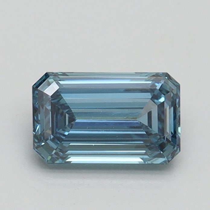 Loose Diamond - EMERALD 0.72ct Fancy Intense Blue VS2: Loose Diamond - EMERALD 0.72ct Fancy Intense Blue VS2 Source: This is a real non-mined Diamond that has been grown in a lab Shape: EMERALD Carats: 0.72 Color: Fancy Intense Blue Certification: IGI