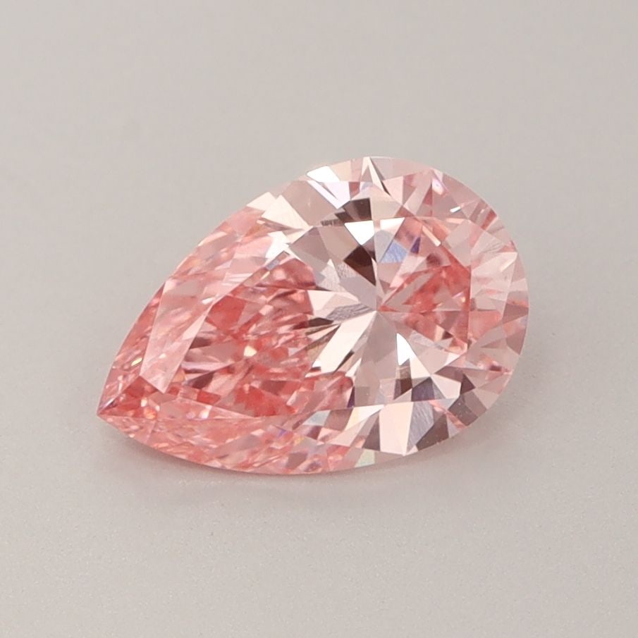 Loose Diamond - PEAR 1.1ct Fancy Vivid Pink VS1: Loose Diamond - PEAR 1.1ct Fancy Vivid Pink VS1 Source: This is a real non-mined Diamond that has been grown in a lab Shape: PEAR Carats: 1.1 Color: Fancy Vivid Pink Certification: IGI Video: Video