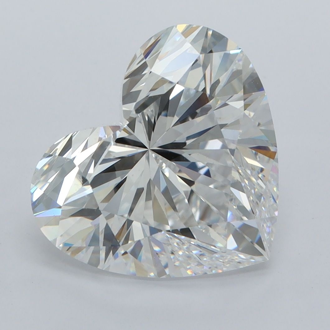 Loose Diamond - HEART 4.95ct D FL: Loose Diamond - HEART 4.95ct D FL Source: This is a real non-mined Diamond that has been grown in a lab Shape: HEART Carats: 4.95 Color: D Clarity: FL Certification: IGI Video:
