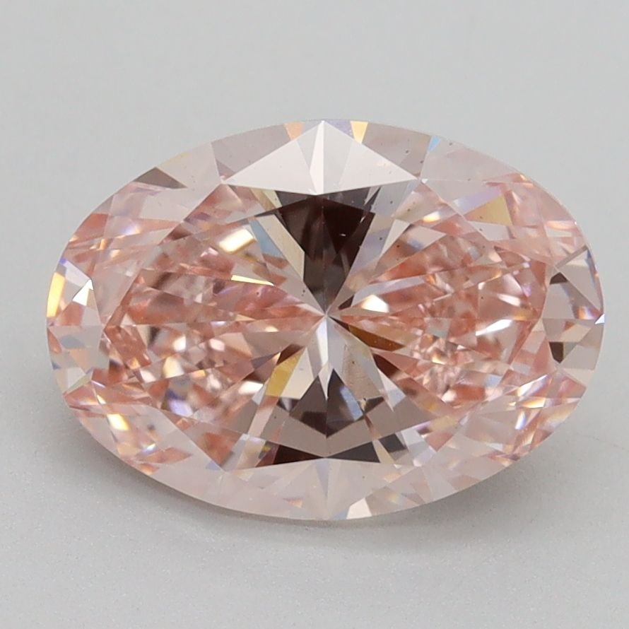 Loose Diamond - OVAL 2.5ct Fancy Pink VS1: Loose Diamond - OVAL 2.5ct Fancy Pink VS1 Source: This is a real non-mined Diamond that has been grown in a lab Shape: OVAL Carats: 2.5 Color: Fancy Pink Certification: IGI Video: