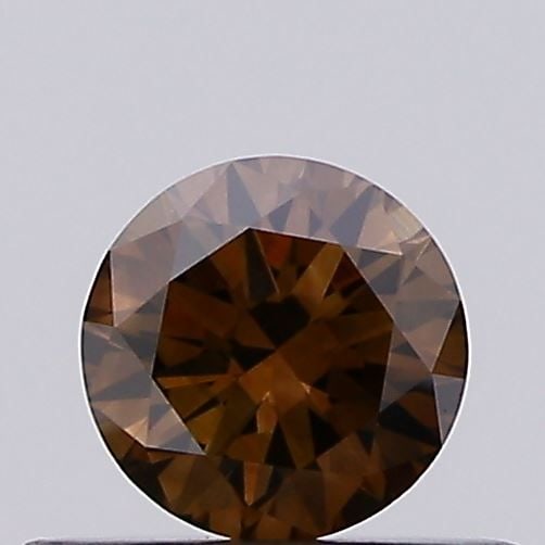 Loose Diamond - ROUND 0.35ct Fancy Reddish Brown VS1 (1 of 1)