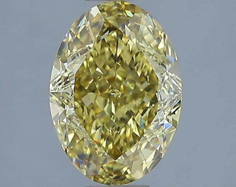 Loose Diamond - OVAL 2.01ct Fancy Yellow VS2: Loose Diamond - OVAL 2.01ct Fancy Yellow VS2 Source: Natural Shape: OVAL Carats: 2.01 Color: Fancy Yellow Certification: GIA Video: