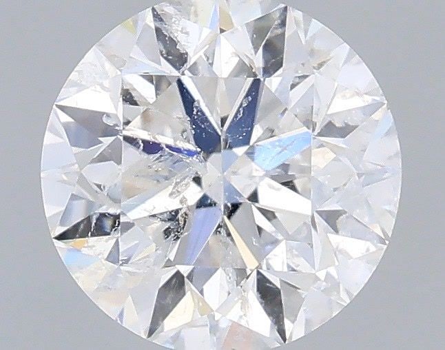 Loose Diamond - ROUND 0.59ct E I2: Loose Diamond - ROUND 0.59ct E I2 Source: Natural Shape: ROUND Carats: 0.59 Color: E Clarity: I2 Certification: GIA Video: