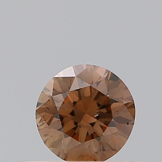 Loose Diamond - ROUND 0.22ct Fancy Brown SI1: Loose Diamond - ROUND 0.22ct Fancy Brown SI1 Source: Natural Shape: ROUND Carats: 0.22 Color: Fancy Brown Certification: NONE Video: