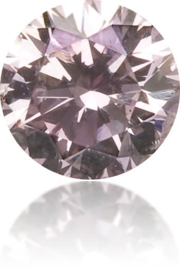 Loose Diamond - ROUND 0.11ct Fancy Pink SI2: Loose Diamond - ROUND 0.11ct Fancy Pink SI2 Source: Natural Shape: ROUND Carats: 0.11 Color: Fancy Pink Certification: GIA The Diamond Depot Guarantee: All items in this auction are guaranteed to be 1