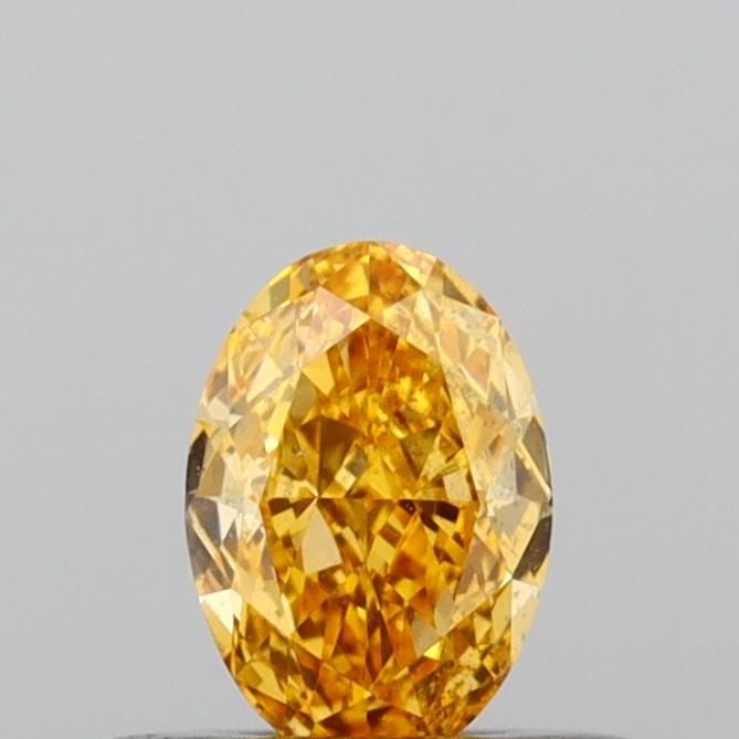 Loose Diamond - OVAL 0.31ct Fancy Intense Yellowish Orange SI2 (1 of 1)