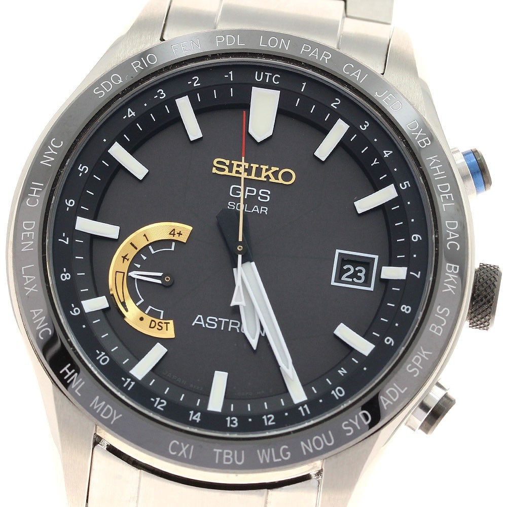 Seiko Astron Shohei Ohtani Limited Edition Men's Solar Radio Watch: Seiko Astron Shohei Ohtani Limited Edition Men's Solar Radio Watch This Seiko Astron Shohei Ohtani Model men's wristwatch features a stainless steel and ceramic case with a matching stainless steel br