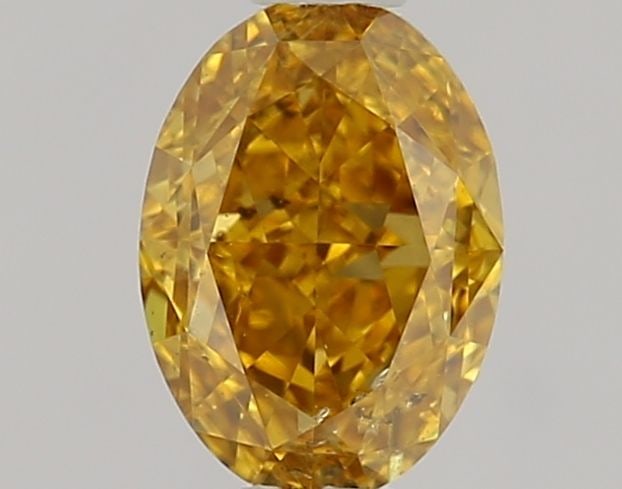 Loose Diamond - OVAL 0.7ct Fancy Deep Brownish Orangey Yellow SI2: Loose Diamond - OVAL 0.7ct Fancy Deep Brownish Orangey Yellow SI2 Source: Natural Shape: OVAL Carats: 0.7 Color: Fancy Deep Brownish Orangey Yellow Certification: GIA Video:
