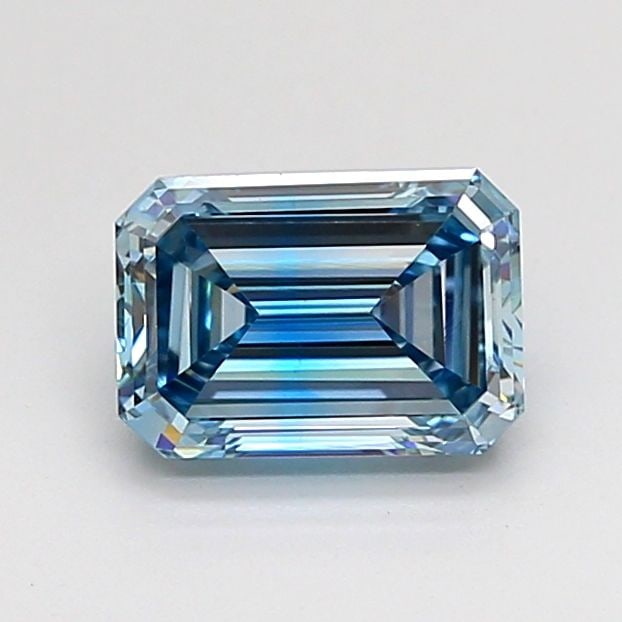Loose Diamond - EMERALD 1.0ct Faint Blue VS1: Loose Diamond - EMERALD 1.0ct Faint Blue VS1 Source: This is a real non-mined Diamond that has been grown in a lab Shape: EMERALD Carats: 1.0 Color: Faint Blue Certification: NONE Video: Video Link