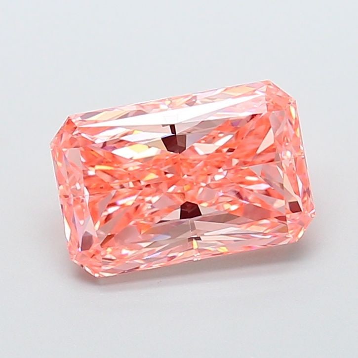 Loose Diamond - RADIANT 4.02ct Fancy Vivid Pink VVS2: Loose Diamond - RADIANT 4.02ct Fancy Vivid Pink VVS2 Source: This is a real non-mined Diamond that has been grown in a lab Shape: RADIANT Carats: 4.02 Color: Fancy Vivid Pink Certification: IGI Video: