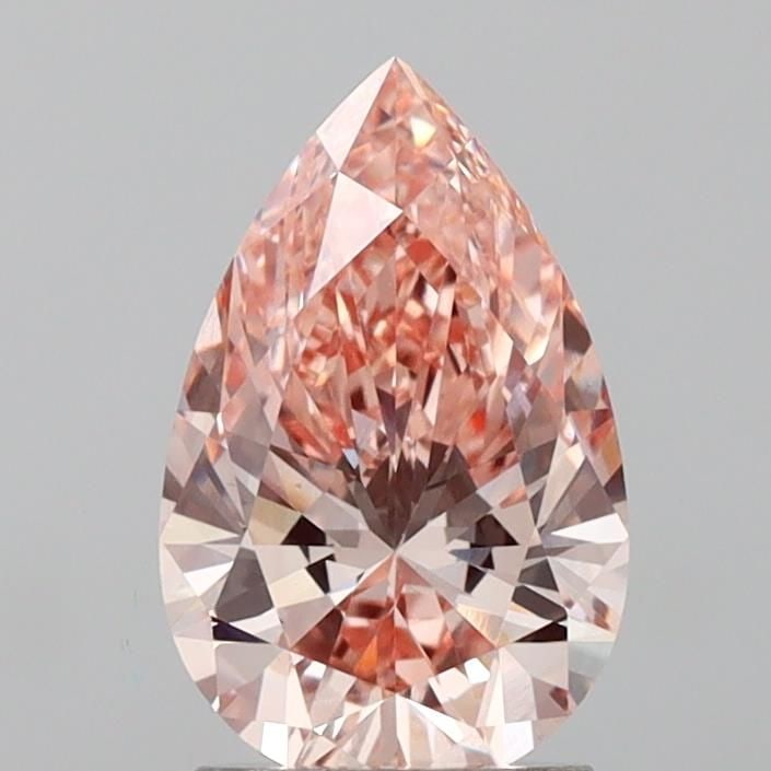 Loose Diamond - PEAR 2.03ct Fancy Intense Pink VS1: Loose Diamond - PEAR 2.03ct Fancy Intense Pink VS1 Source: This is a real non-mined Diamond that has been grown in a lab Shape: PEAR Carats: 2.03 Color: Fancy Intense Pink Certification: IGI Video: