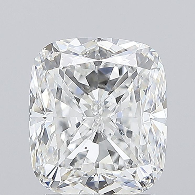 Loose Diamond - CUSHION MODIFIED 2.51ct E VS2: Loose Diamond - CUSHION MODIFIED 2.51ct E VS2 Source: This is a real non-mined Diamond that has been grown in a lab Shape: CUSHION MODIFIED Carats: 2.51 Color: E Clarity: VS2 Certification: IGI Video: