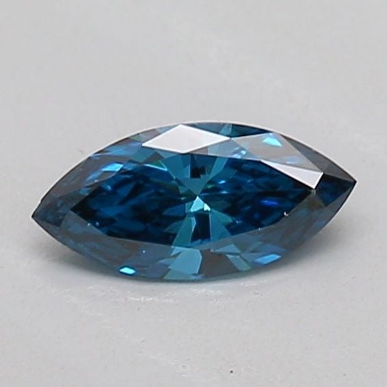 Loose Diamond - MARQUISE 0.19ct Fancy Vivid Blue VS2: Loose Diamond - MARQUISE 0.19ct Fancy Vivid Blue VS2 Source: This is a real non-mined Diamond that has been grown in a lab Shape: MARQUISE Carats: 0.19 Color: Fancy Vivid Blue Certification: IGI The D