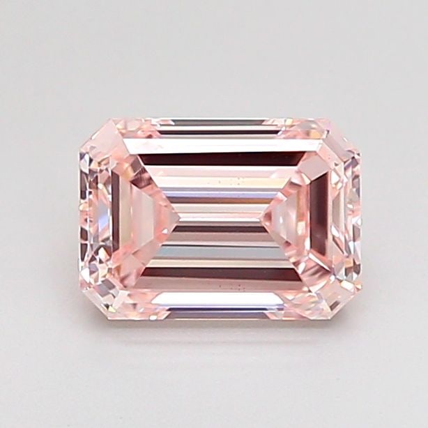 Loose Diamond - EMERALD 1.07ct Fancy Vivid Pink VS1: Loose Diamond - EMERALD 1.07ct Fancy Vivid Pink VS1 Source: This is a real non-mined Diamond that has been grown in a lab Shape: EMERALD Carats: 1.07 Color: Fancy Vivid Pink Certification: NONE Video: