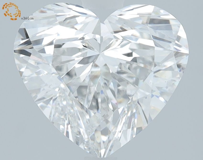 Loose Diamond - HEART 2.59ct F VS1: Loose Diamond - HEART 2.59ct F VS1 Source: This is a real non-mined Diamond that has been grown in a lab Shape: HEART Carats: 2.59 Color: F Clarity: VS1 Certification: IGI Video: