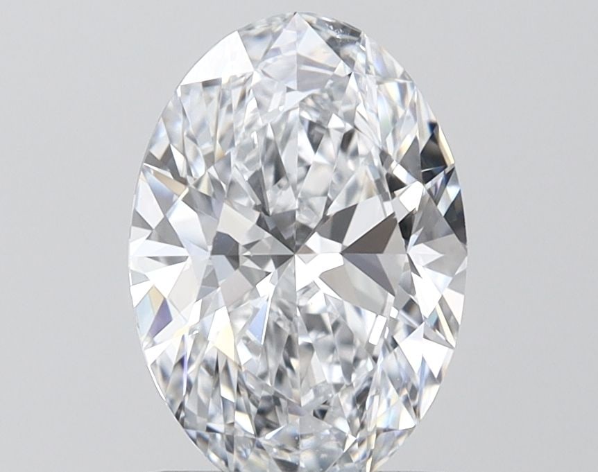 Loose Diamond - OVAL 2.03ct D VVS2: Loose Diamond - OVAL 2.03ct D VVS2 Source: This is a real non-mined Diamond that has been grown in a lab Shape: OVAL Carats: 2.03 Color: D Clarity: VVS2 Certification: IGI The Diamond Depot Guarantee: