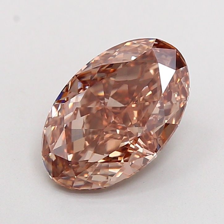 Loose Diamond - OVAL 2.55ct Fancy Light Brown VS1: Loose Diamond - OVAL 2.55ct Fancy Light Brown VS1 Source: This is a real non-mined Diamond that has been grown in a lab Shape: OVAL Carats: 2.55 Color: Fancy Light Brown Certification: IGI Video: