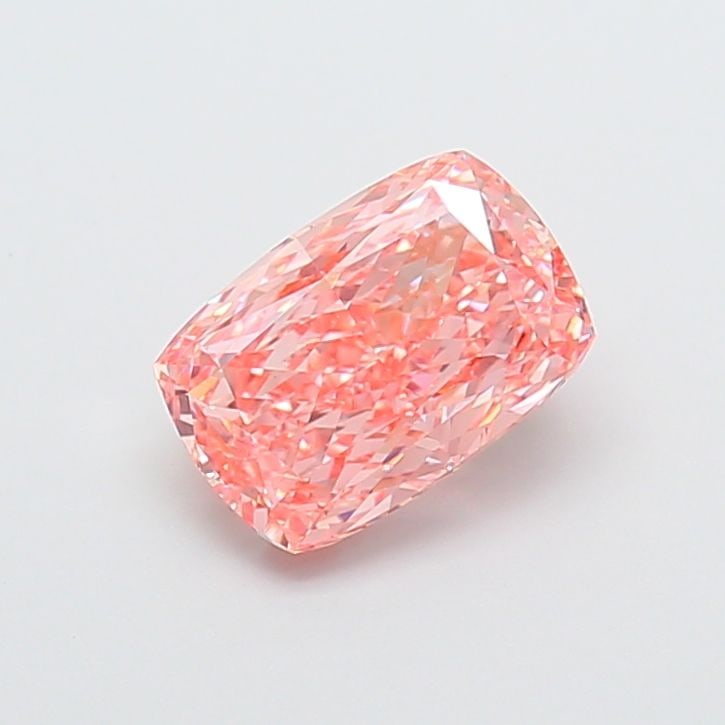 Loose Diamond - CUSHION MODIFIED 2.53ct Fancy Vivid Pink VS1: Loose Diamond - CUSHION MODIFIED 2.53ct Fancy Vivid Pink VS1 Source: This is a real non-mined Diamond that has been grown in a lab Shape: CUSHION MODIFIED Carats: 2.53 Color: Fancy Vivid Pink Certific