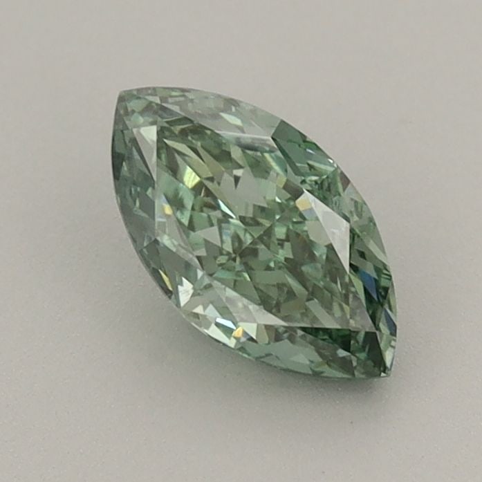 Loose Diamond - MARQUISE 0.69ct Fancy Vivid Green VS2: Loose Diamond - MARQUISE 0.69ct Fancy Vivid Green VS2 Source: This is a real non-mined Diamond that has been grown in a lab Shape: MARQUISE Carats: 0.69 Color: Fancy Vivid Green Certification: IGI Vid