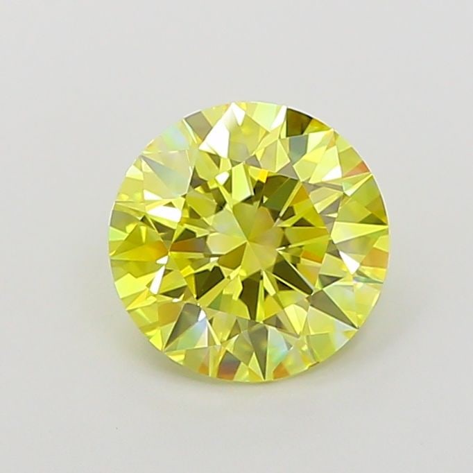 Loose Diamond - ROUND 1.9ct Fancy Intense Yellow VS1 (1 of 1)