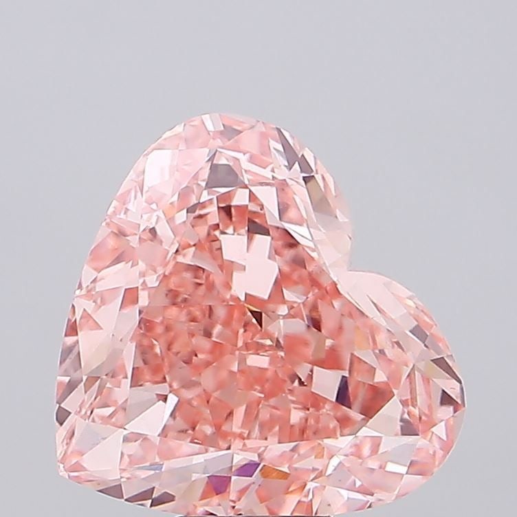 Loose Diamond - HEART 15.02ct Fancy Vivid Pink VS1: Loose Diamond - HEART 15.02ct Fancy Vivid Pink VS1 Source: This is a real non-mined Diamond that has been grown in a lab Shape: HEART Carats: 15.02 Color: Fancy Vivid Pink Certification: IGI Video: