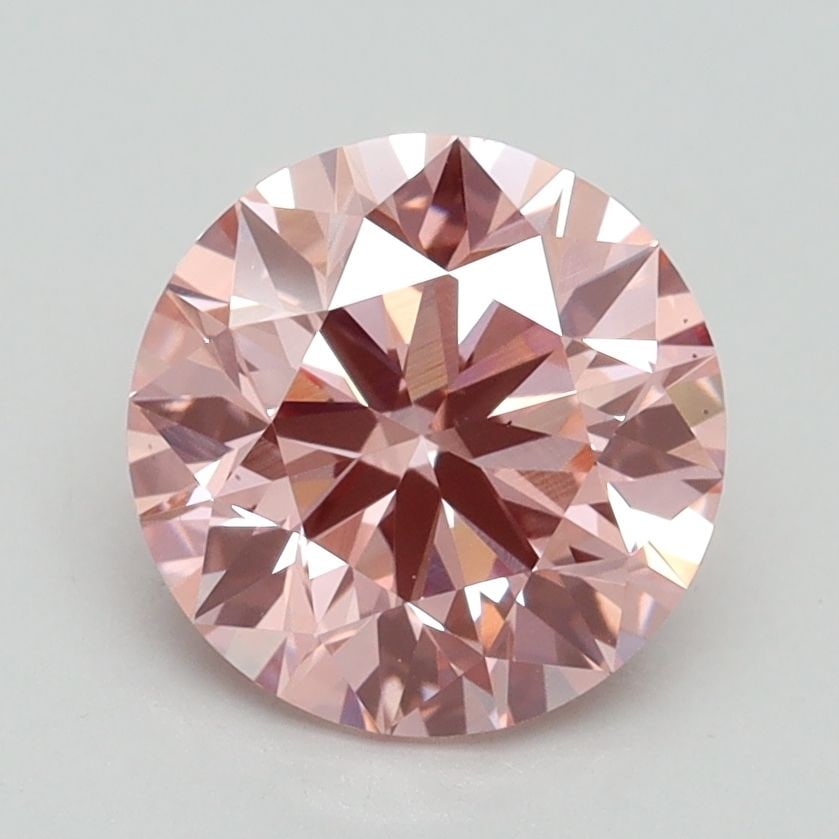 Ideal Loose Diamond - ROUND 1.98ct Fancy Intense Pink VS1 (1 of 1)