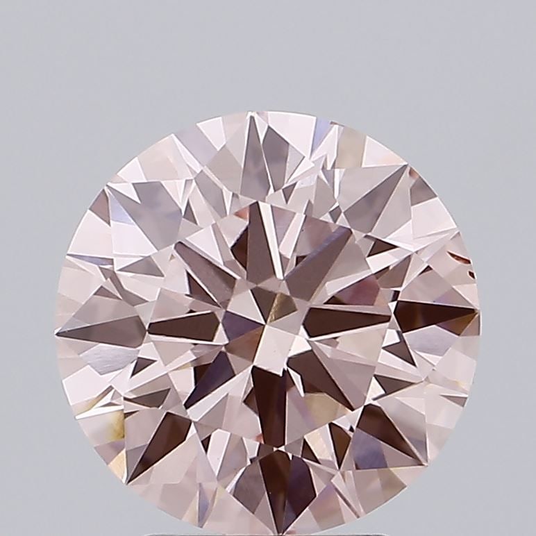 Ideal Loose Diamond - ROUND 3.0ct Fancy Pink VS2 (1 of 1)