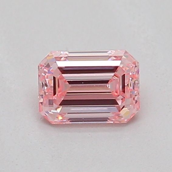 Loose Diamond - EMERALD 0.29ct Fancy Intense Pink VS1: Loose Diamond - EMERALD 0.29ct Fancy Intense Pink VS1 Source: This is a real non-mined Diamond that has been grown in a lab Shape: EMERALD Carats: 0.29 Color: Fancy Intense Pink Certification: IGI The