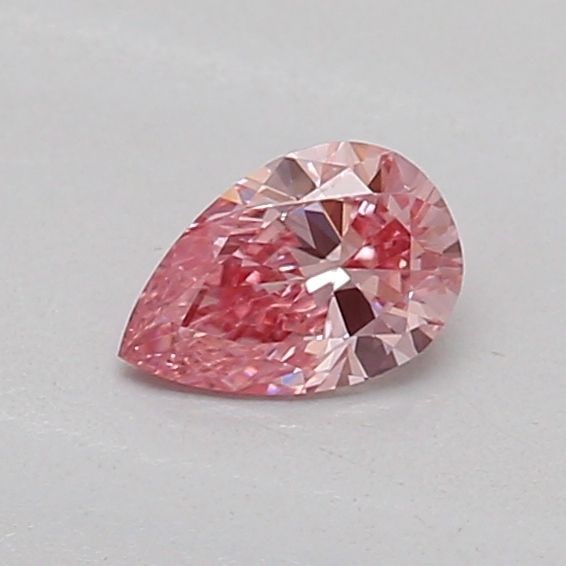 Loose Diamond - PEAR 0.18ct Fancy Vivid Pink VVS2: Loose Diamond - PEAR 0.18ct Fancy Vivid Pink VVS2 Source: This is a real non-mined Diamond that has been grown in a lab Shape: PEAR Carats: 0.18 Color: Fancy Vivid Pink Certification: IGI Video: