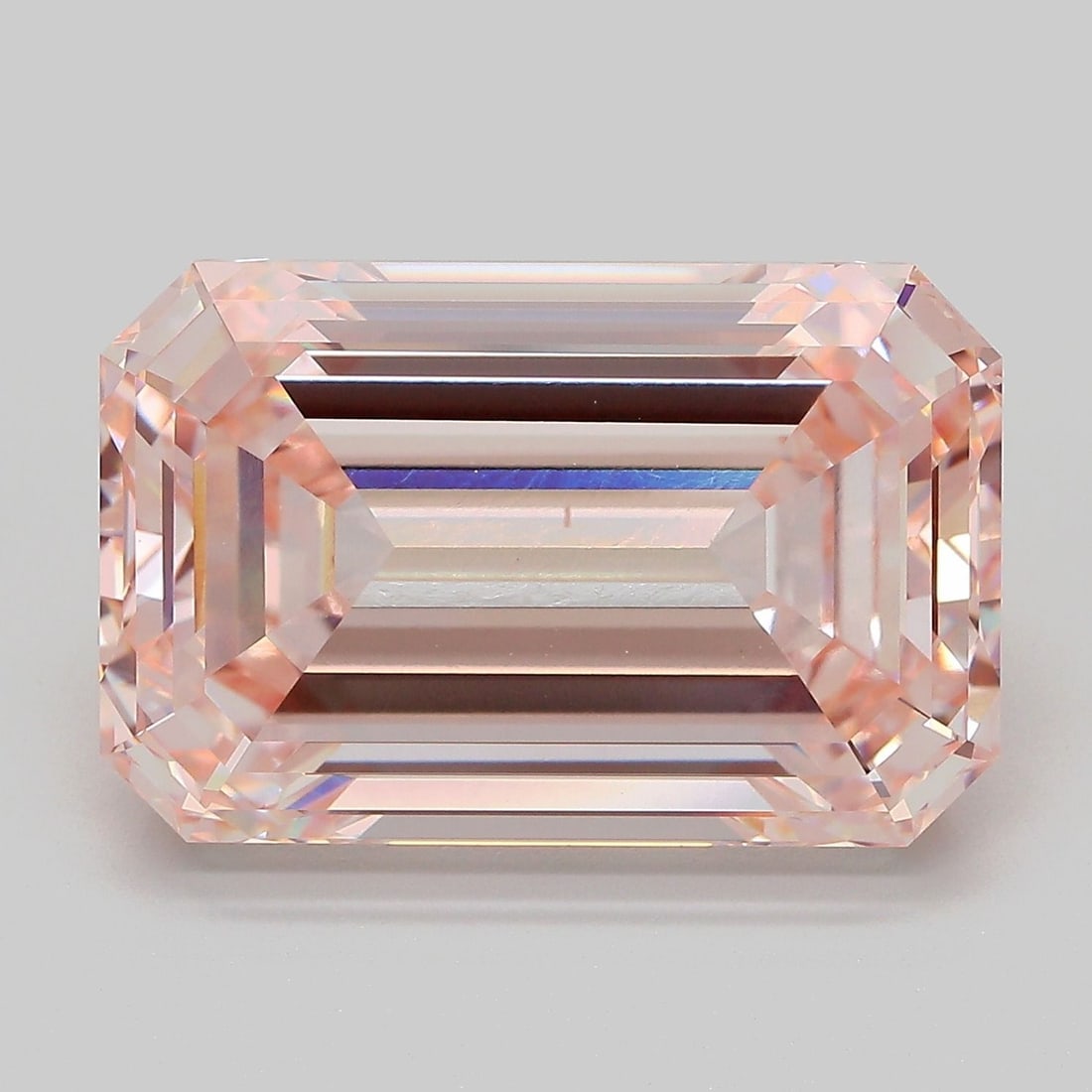 Loose Diamond - EMERALD 15.07ct Fancy Intense Pink VS1: Loose Diamond - EMERALD 15.07ct Fancy Intense Pink VS1 Source: This is a real non-mined Diamond that has been grown in a lab Shape: EMERALD Carats: 15.07 Color: Fancy Intense Pink Certification: IGI V