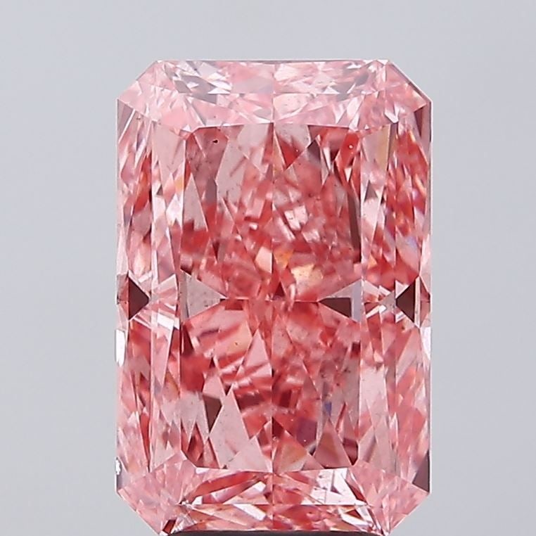 Loose Diamond - RADIANT 5.07ct Fancy Vivid Pink SI1 (1 of 1)