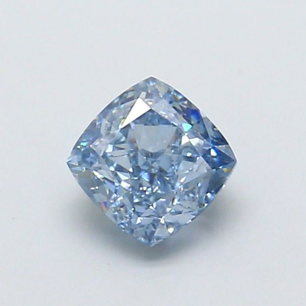 Loose Diamond - CUSHION MODIFIED 1.02ct Fancy Vivid Blue VS1: Loose Diamond - CUSHION MODIFIED 1.02ct Fancy Vivid Blue VS1 Source: This is a real non-mined Diamond that has been grown in a lab Shape: CUSHION MODIFIED Carats: 1.02 Color: Fancy Vivid Blue Certific